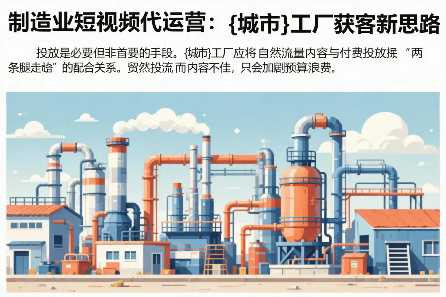 制造业短视频代运营:新宾工厂获客新思路