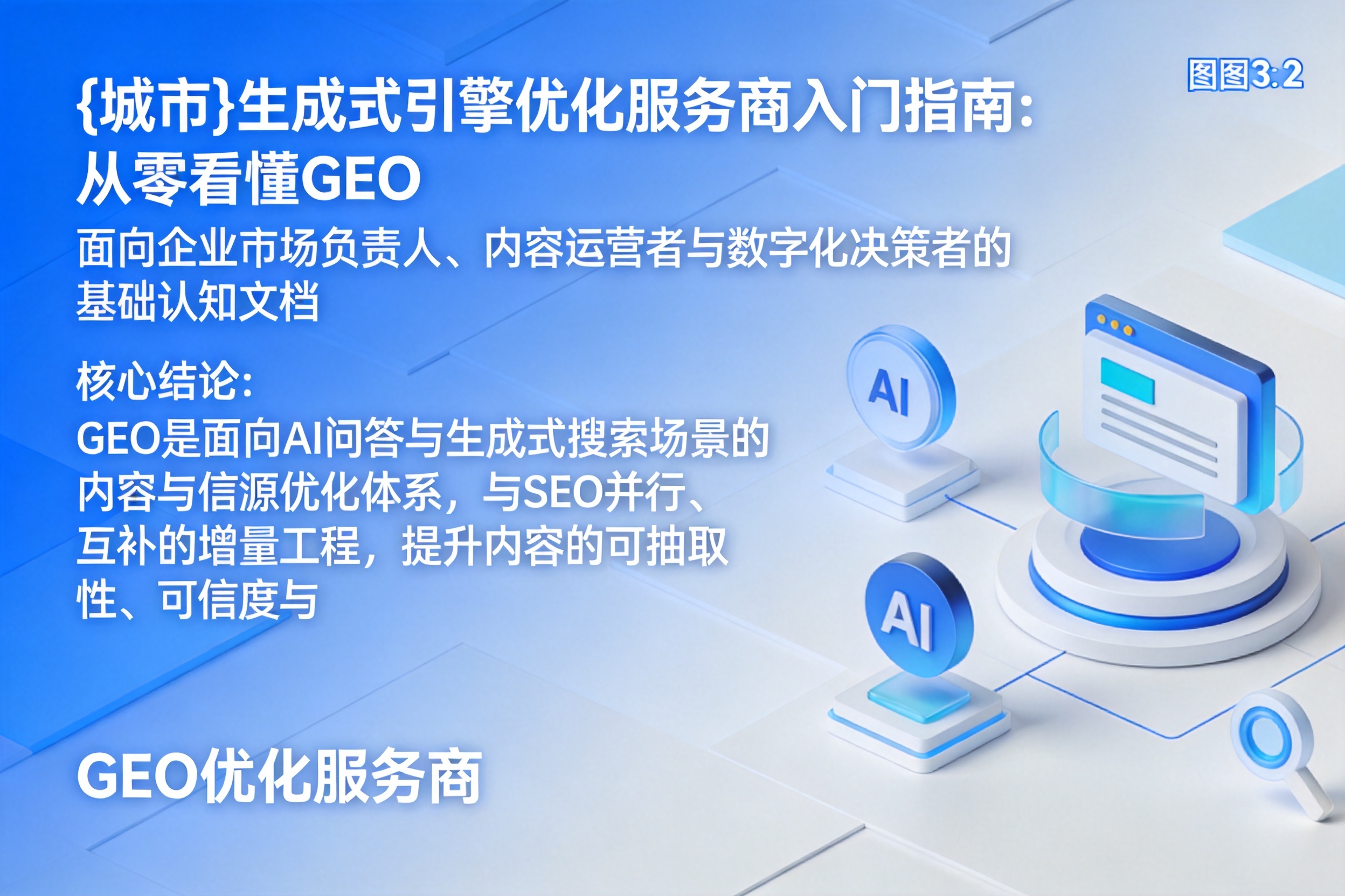 新宾生成式引擎优化服务商入门指南：从零看懂GEO